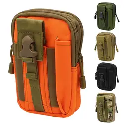 Sac tactique pour téléphone portable, pochette pour Sports de plein air Camping escalade, sacs à outils, outil d'urgence de survie chasse de l'armée 