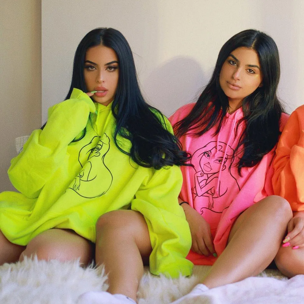 Tanie Hirigin modne bluzy z kapturem damskie 2019 nowy Kpop długa bluza Bangtan Streetwear odzież jesień zima dziewczyny graficzny bluza z kapturem luźne