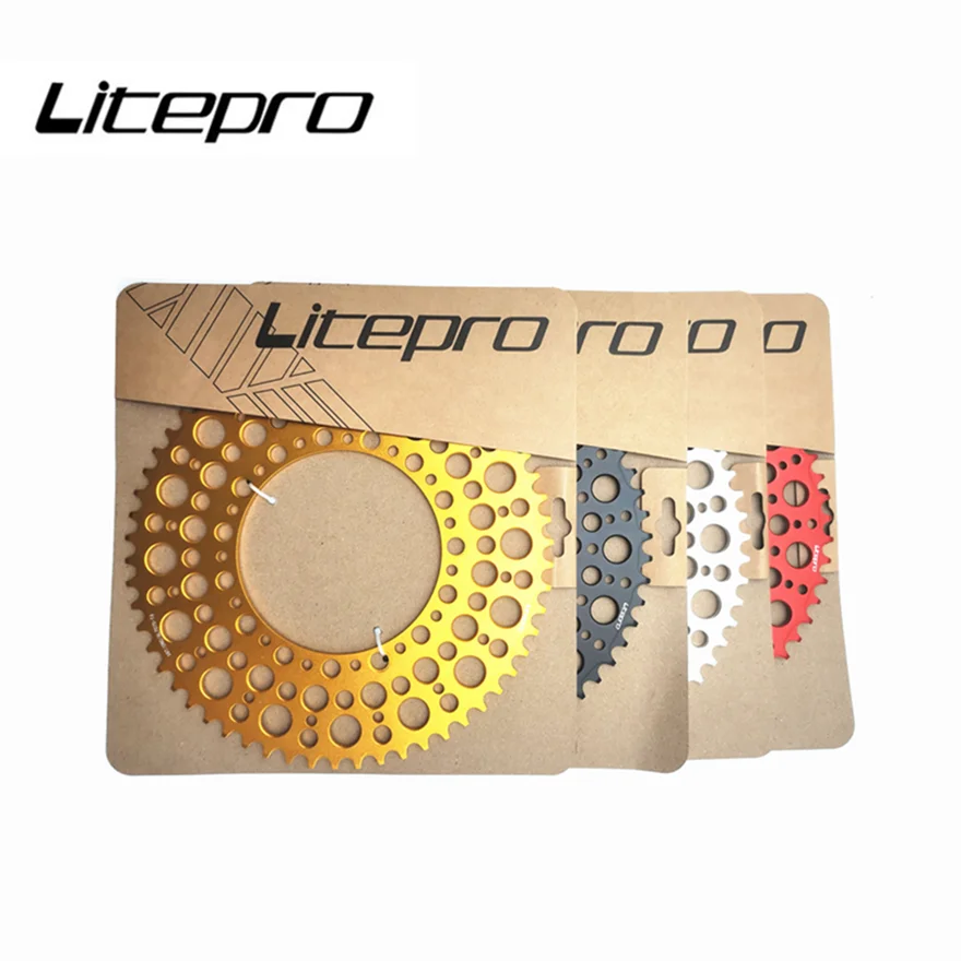 Litepro складной велосипед звездное небо пузырь 130BCD Chainring для Brompton 56T 54T 58T