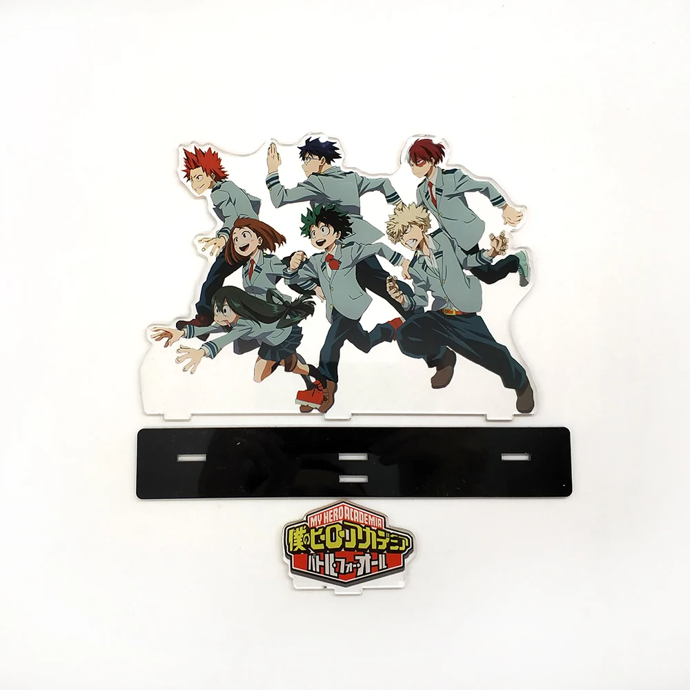 

My Boku no Hero Academia Midoriya Izuku Shoto Bakugo boku no acrylic standee figurines desk decoration cake topper anime