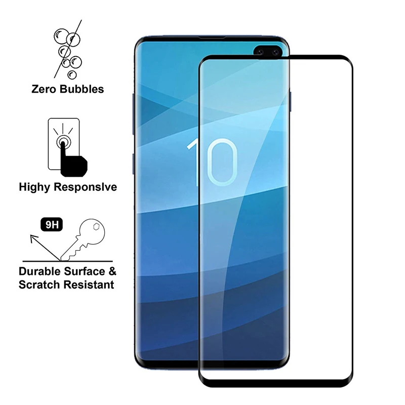 Закаленное стекло для Samsung Galaxy Note 10 Plus Защитная пленка экрана 9 8 7 6 M10 M20 M30 M50