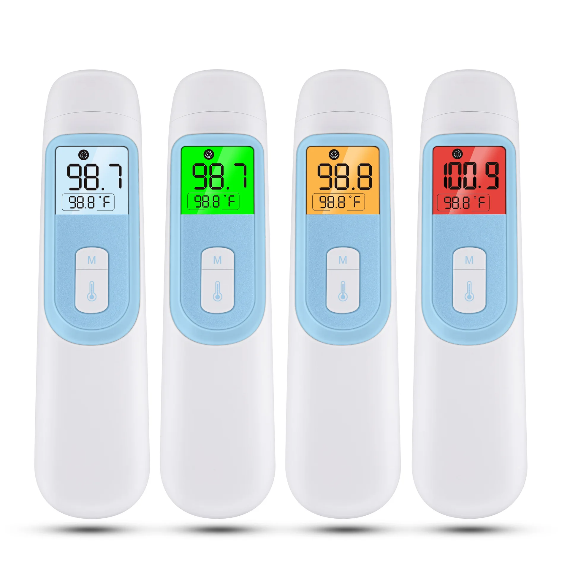 

Baby Thermometer Infrared Forehead Ear thermometer gun Handheld Non-contact thermometer Digital LCD Body Measurement Temperature