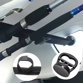 

Car Fishing Rod Holder Fishing Portable Rack Car Fixing Strap Fishing Rod With Suction Cup Outdoor Fishing Tools High Quality