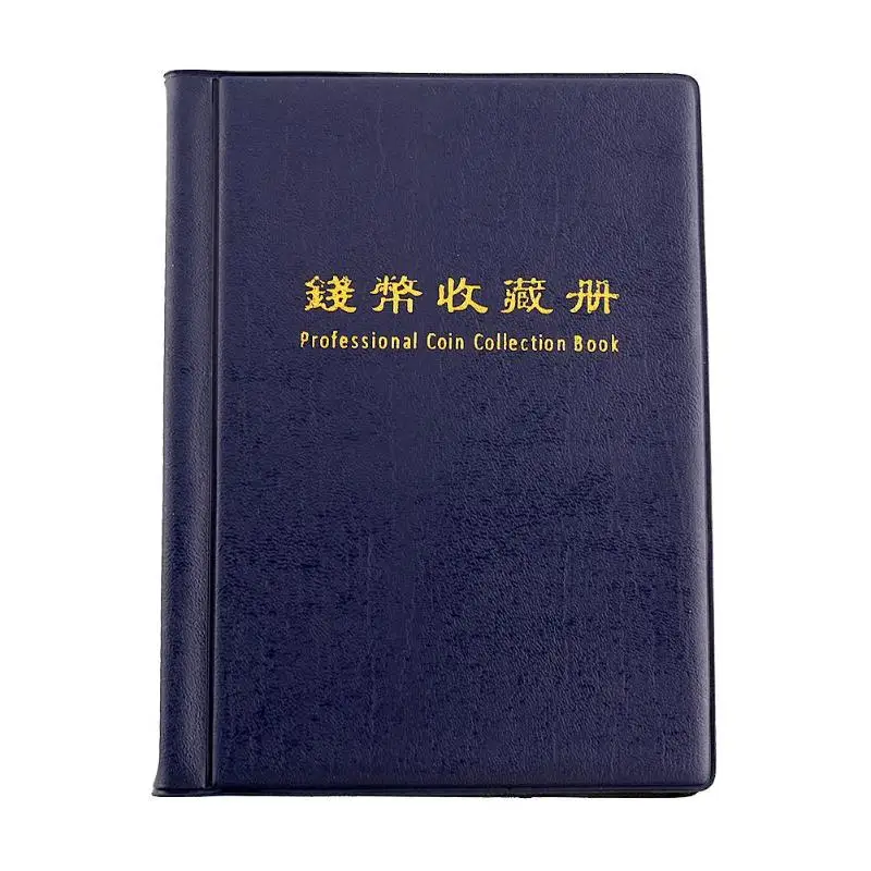 Органайзер для сбора денег, 120 карманов, коллекция монет, альбом, книга для коллекционера, держатель для монет, альбомы, Мини Пенни, сумка для хранения монет