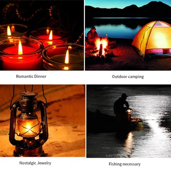 

Retro Style LED Kerosene Lamp Blowing Control Lamp Desk Lamp Dimmable USB Rechargeable Night Light Home Decoration