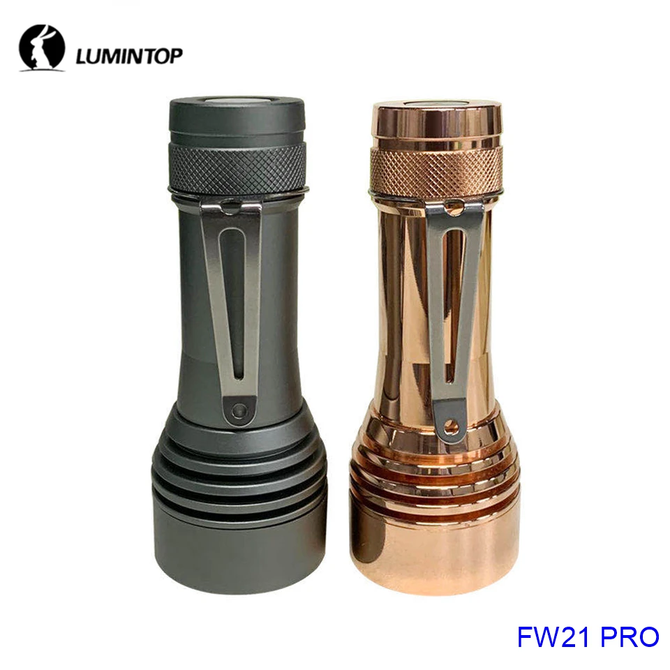 US $65.69 Lumintop Fw21 Pro 10000 Lumen High Power Edc Torch Lamp 3pcs Cree Xhp502 Led Outdoor Camping Light With Electronic Tail Switch