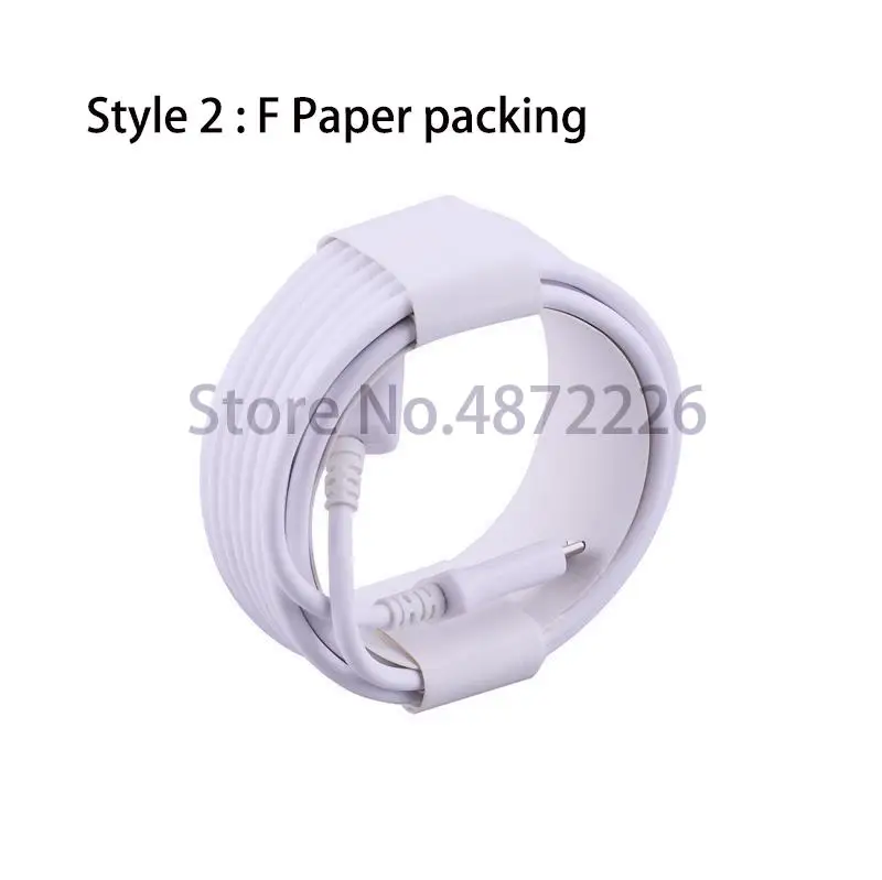 Style 2 Packing 100 шт данных USB кабель для iPhone зарядное устройство зарядный кабель для iPhone 7 8 Plus X XS Max XR 5 5S SE 6 6S Plus зарядное устройство провод для iPad - Тип штекера: Style 2 Packing