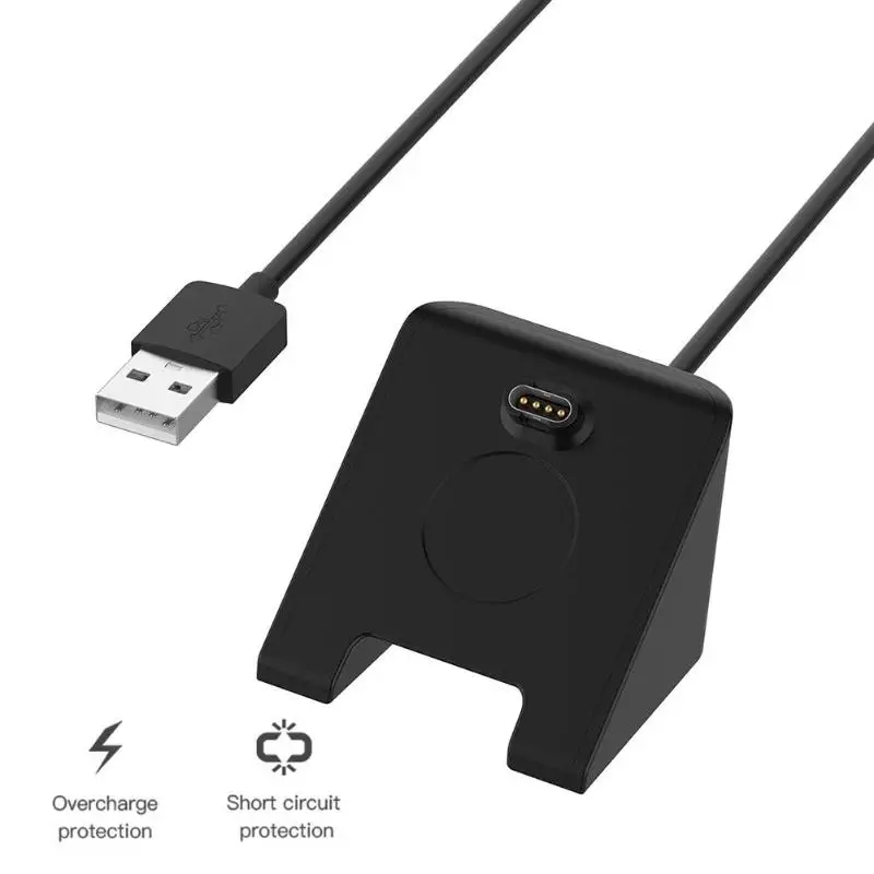 ALLOYSEED USB быстрая зарядка зарядное устройство док-станция держатель Подставка для Garmin Fenix 6S 6X6 5S 5X5 Plus Active Vivoactive 4 instcc