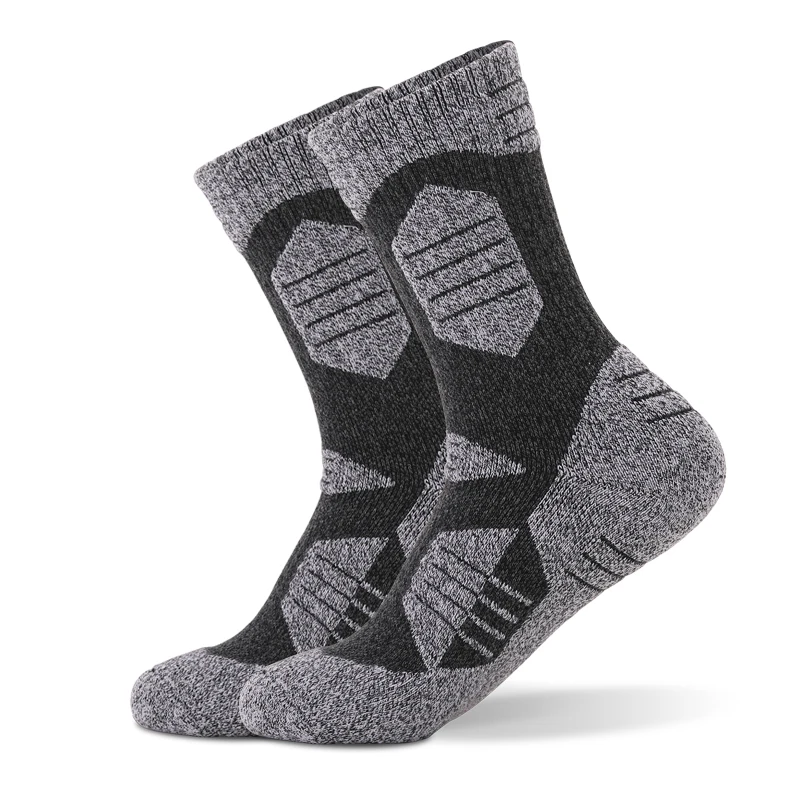 Ski Socks Winter Thermal Skiing Socks Men Outdoor Sports Snowboard Cycling Hiking EU39-47 2Pairs/Lot
