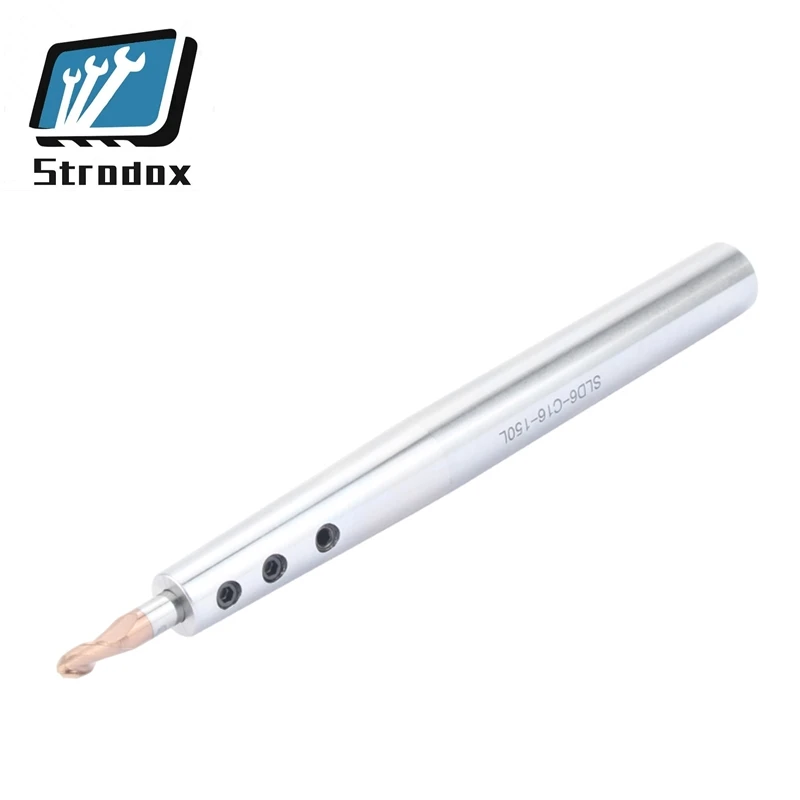 Side Fixed Extension Rod Collet Chuck Holder 100L Straight Shank Lathe Metal CNC Milling Cutter Tools | Инструменты