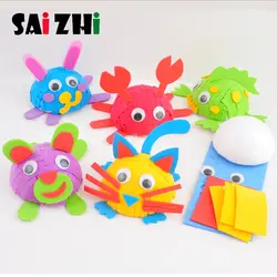 Saizhi полусфера пенопласт животных DIY игрушки для детей детский сад ручное Обучение Обучающие игрушки обучающие средства детские игрушки