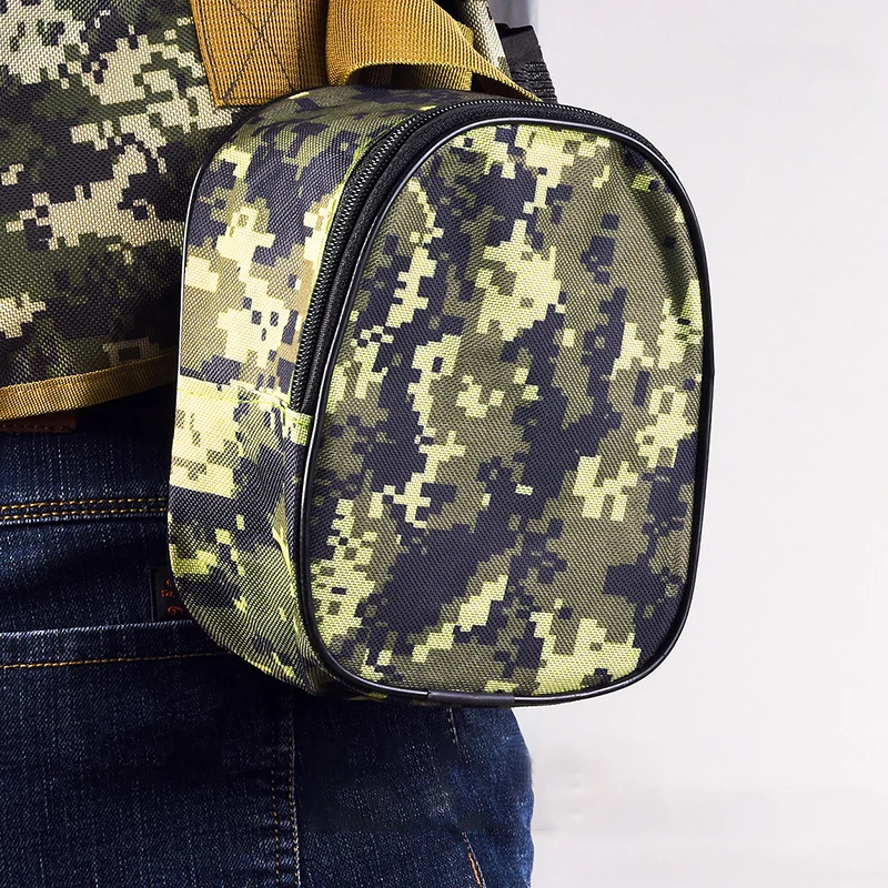 Pochette camouflage pour moulinets de pêche - Étui souple en toile Oxford pour leurres et accessoires