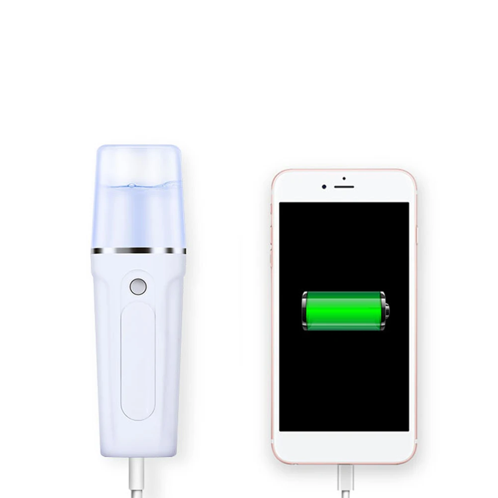 Опрыскиватель usb зарядка счетчик воды ручной большой резервуар открытый портативный аппарат для паровой бани лица холодный аэрозольный увлажнитель уход за кожей