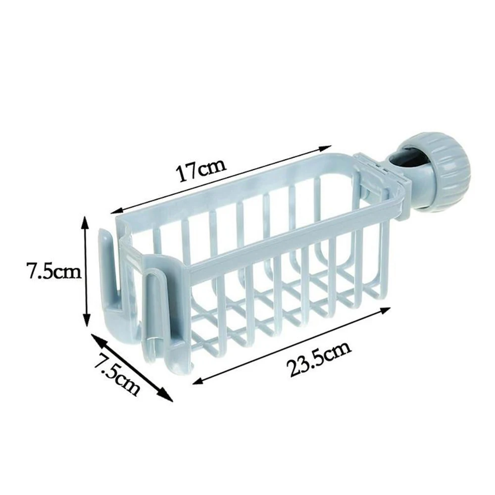 Регулируемая оснастка Раковина Губка подвесной стеллаж для хранения корзина висячая стойка-держатель для хранения аксессуары для ванной комнаты кухонный Органайзер