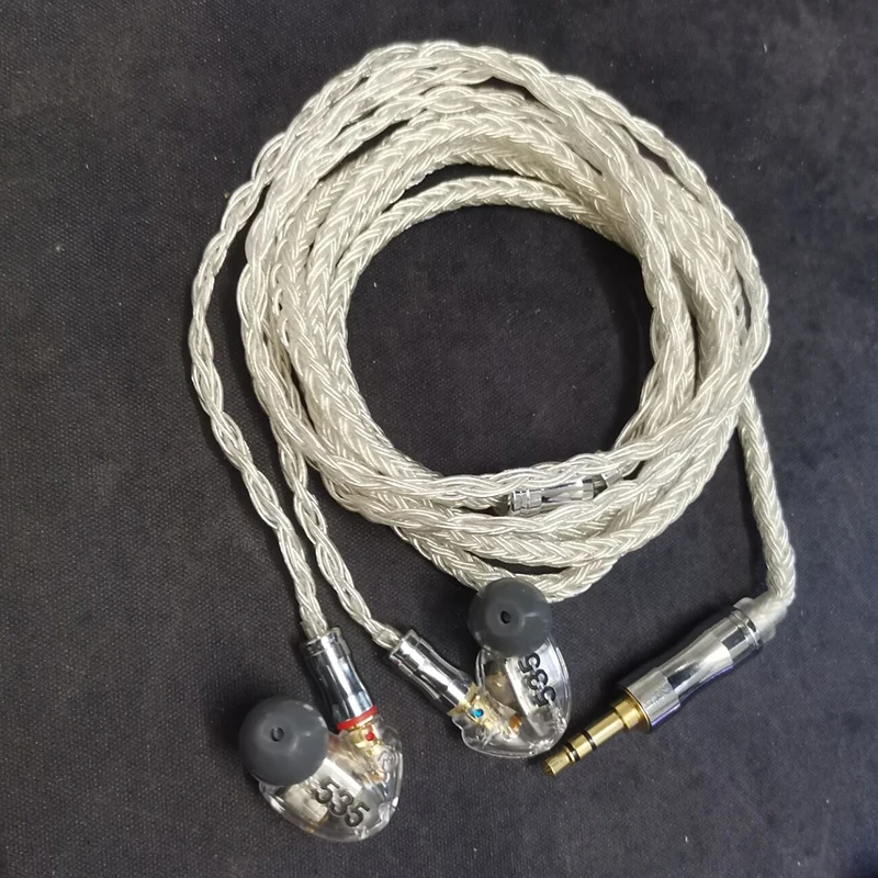 DIY earbuds számára shure SE535 6BA Távbeszélőkagyló Bal lga vezető units Kicserélés Emberi Igealak Muzsika Játszadozó telefont hifi headphone