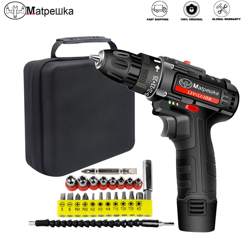 12 V Dremel электродрель бытовая электрическая отвертка ручной электродрели