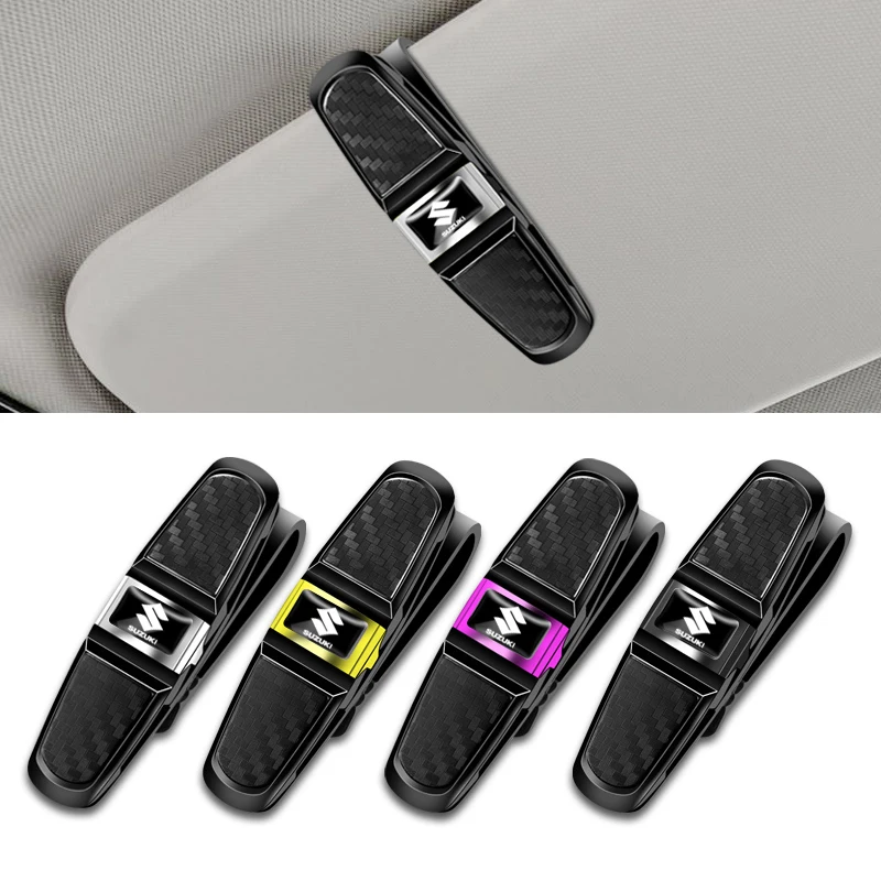 Автомобильный солнцезащитный козырек из АБС пластика зажим для очков держатель