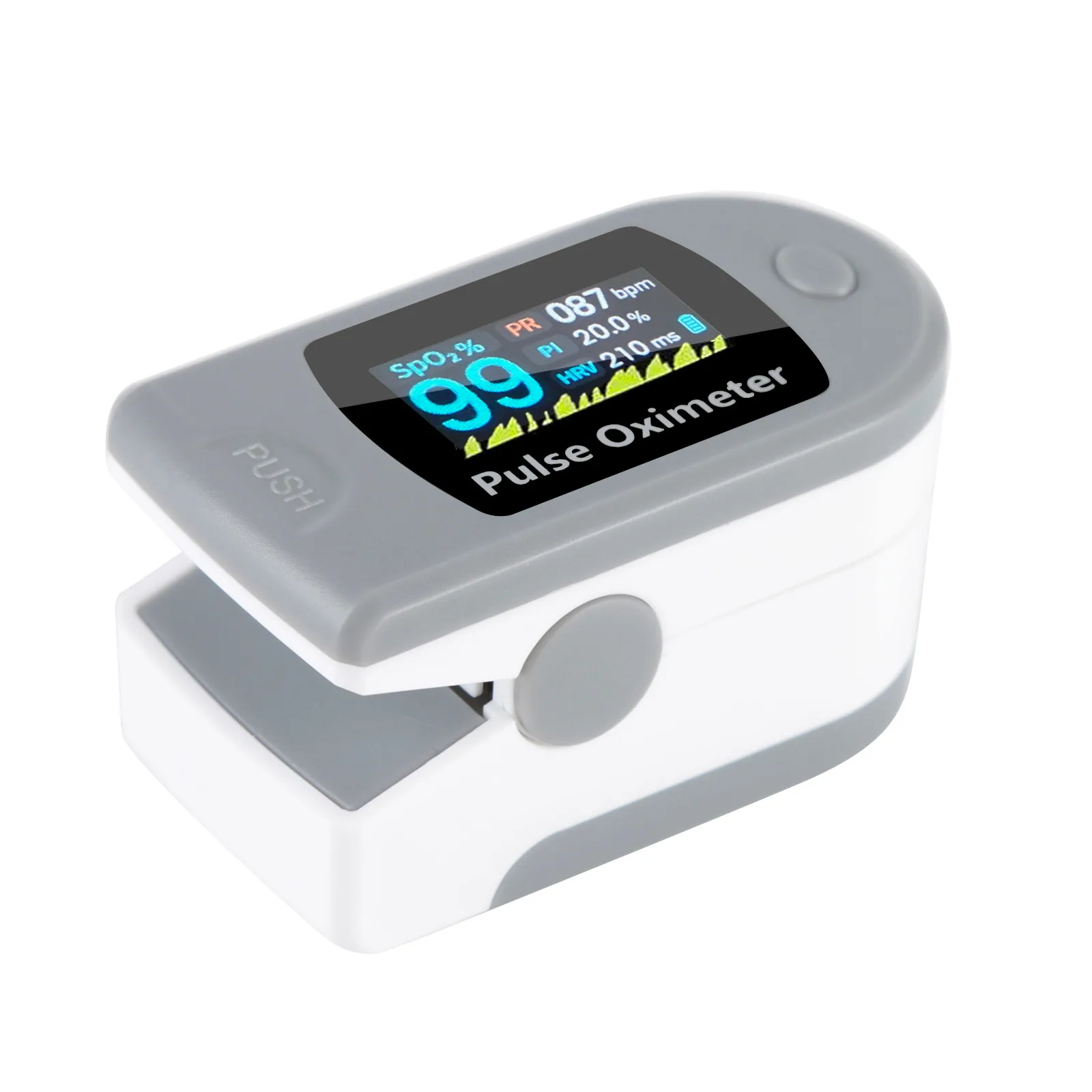 Пульсоксиметр с ЖК-экраном Bluetooth | Дом и сад