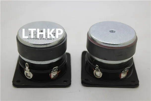 2 шт 2 дюйма 8 Ом полный спектр динамик HIFI fever стерео мини DIY стерео сабвуфер