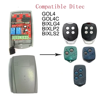 

2 channel receiver for GOL4, GOL4C,BIXLG4, BIXLP2 BIXLS2 433mhz DC 12-24V