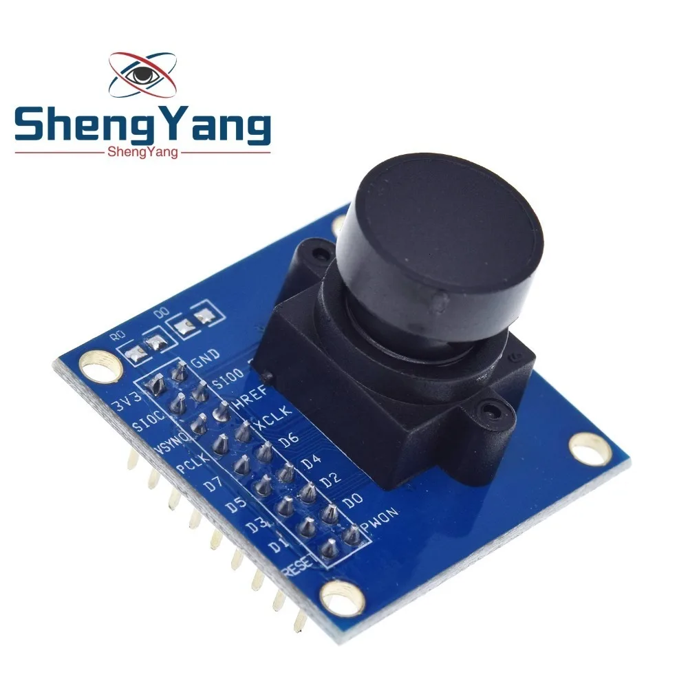 ShengYang гарантия 1 шт. синий OV7670 300KP VGA модуль камеры для Arduino