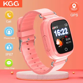 

Q90S Kids Smart Wtach Waterproof GPS Phone Positioning Fashions Watch 1.22 Inch Color Touch Screen WIFI SOS Smart Watch PK Q50
