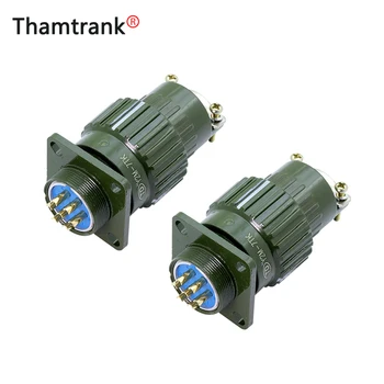 

1pc Y2M series U.S. military connector mil-spec 2 3 4 5 7 10 14 16 PIN military connectors plug socket