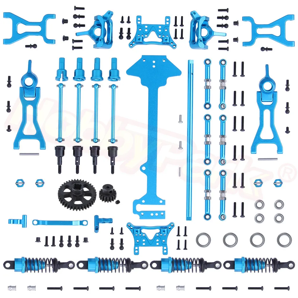 1 комплект Wltoys A979 полный комплект обновления для RC 1/18 масштаб 4WD Электрический RTR монстр грузовик внедорожный автомобиль металлические аксессуары