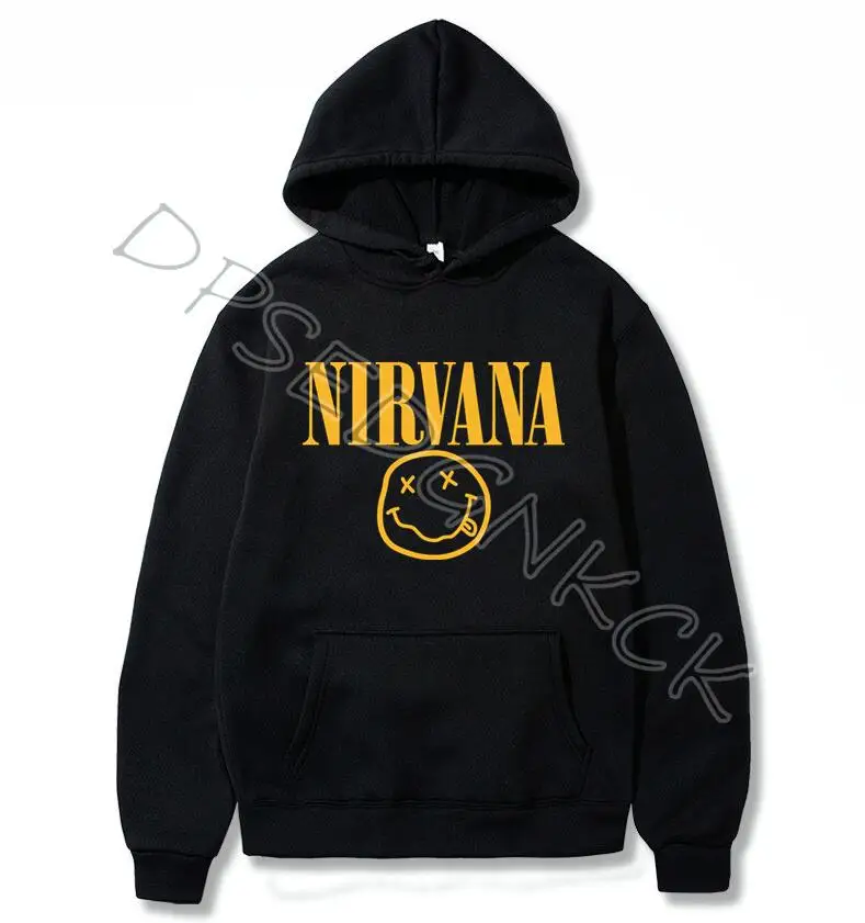 

Nirvana Hoodies Men/Women Spring Autumn Print Men Fashion Size S-3XL Sweatshirts Men and women Sweatshirt Tops AO-65