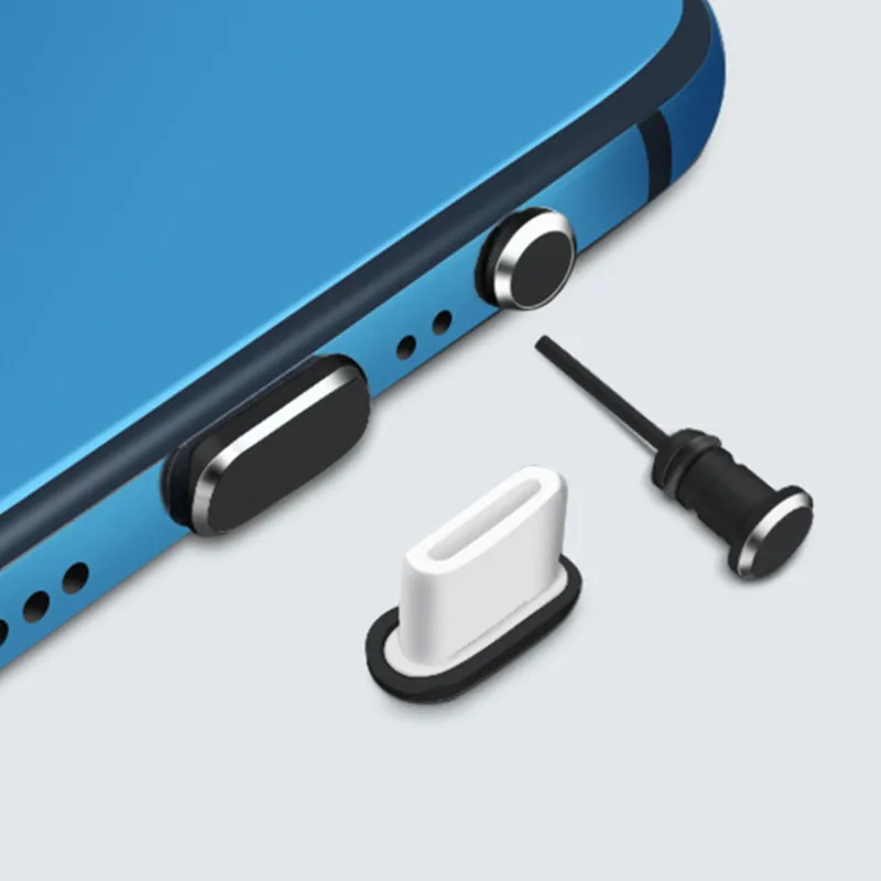 Порт для зарядки телефона Type C 3 5 мм разъем наушников Sim-карта USB Пылезащитная