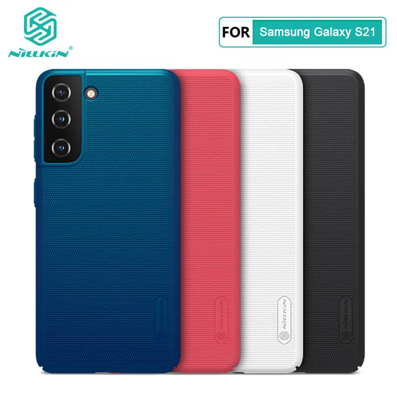 

For Samsung S21 Ultra Case Nillkin Frosted Shield PC Hard Back Cover For Samsung Galaxy S21 FE S20 S10 S9 Plus 5G