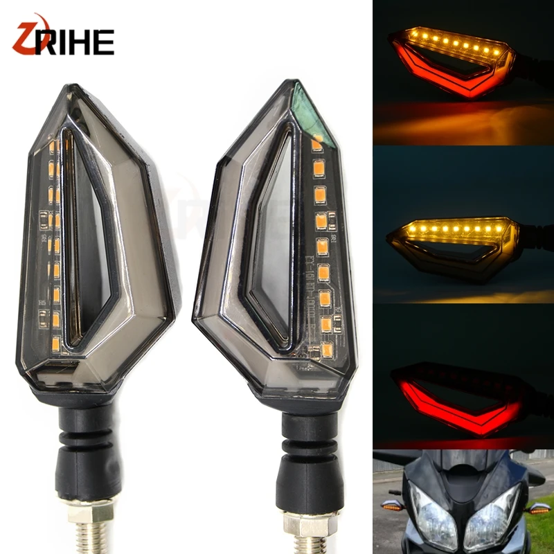 

Universal Motorcycle Turn Signal Lights Motorbike Indicator Blinker Flasher For suzuki GSXR 600 750 1000 1300 K3 K4 K5 K6 K7 K8