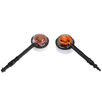 

Rotary Round Brush Water Cleaning Washing Brush Rigid for Karcher K2 K3 K4 K5 K6 K7 High Pressure Washer Car Washing