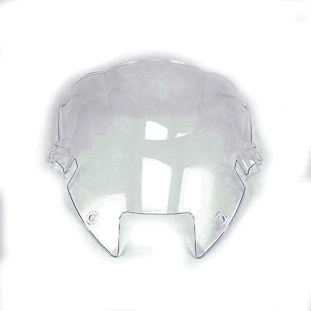 Лобовое стекло мотоцикла для Honda VTR1000F VTR 1000F 1997-2005 Double Bubble Shield ветровые дефлекторы воздушный поток - Цвет: Transparent