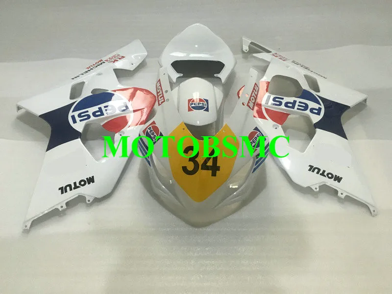 Набор обтекателей гоночной версии для GSXR600 750 K4 04 05 GSXR 600 GSXR750 2004 2005 ABS холодный