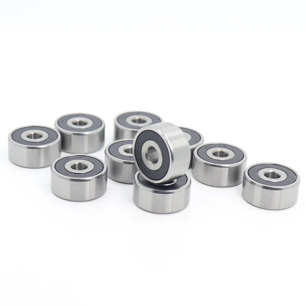 1616 2RS ABEC 1 (10 шт.) 1/2 &quotx1 1/8&quot x3/8 &quotдюймовые шариковые подшипники 12 7 мм x 28 575 9 525