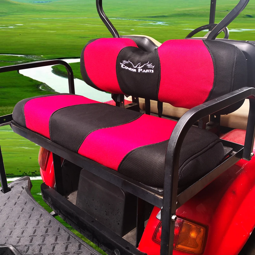 Polyester Golf Cart Seat Cover Set  Ezgo Txt Golf Cart Accessories - Golf  Cart Seat - Aliexpress