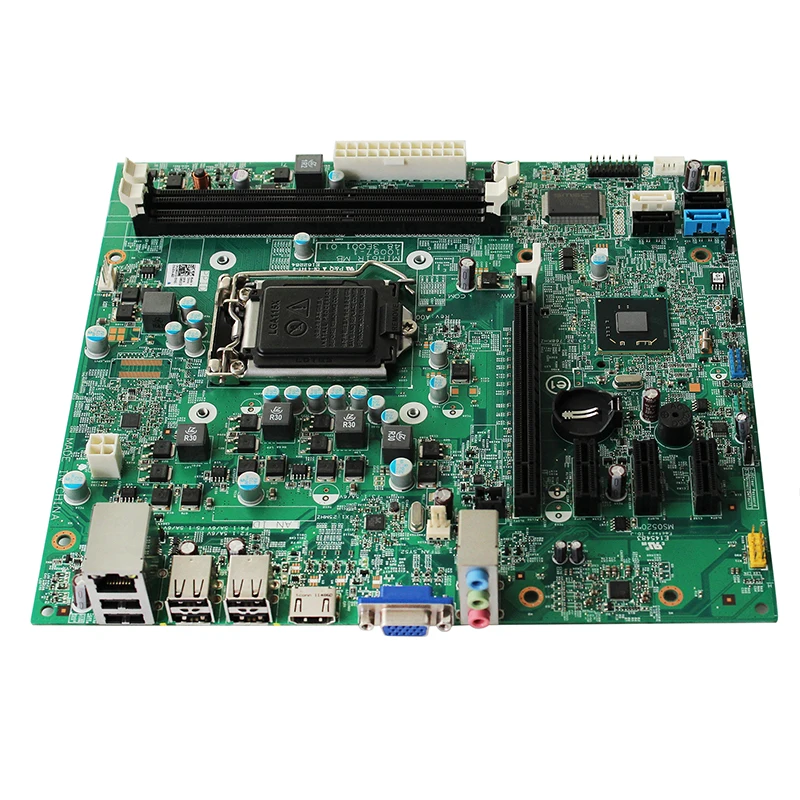 Для Dell OptiPlex OPX 390 390DT 390MT H61 настольный материнская плата MB Intel LGA 1155 DDR3 MIH61R 0M5DCD 10097-1 48.3EQ01.011