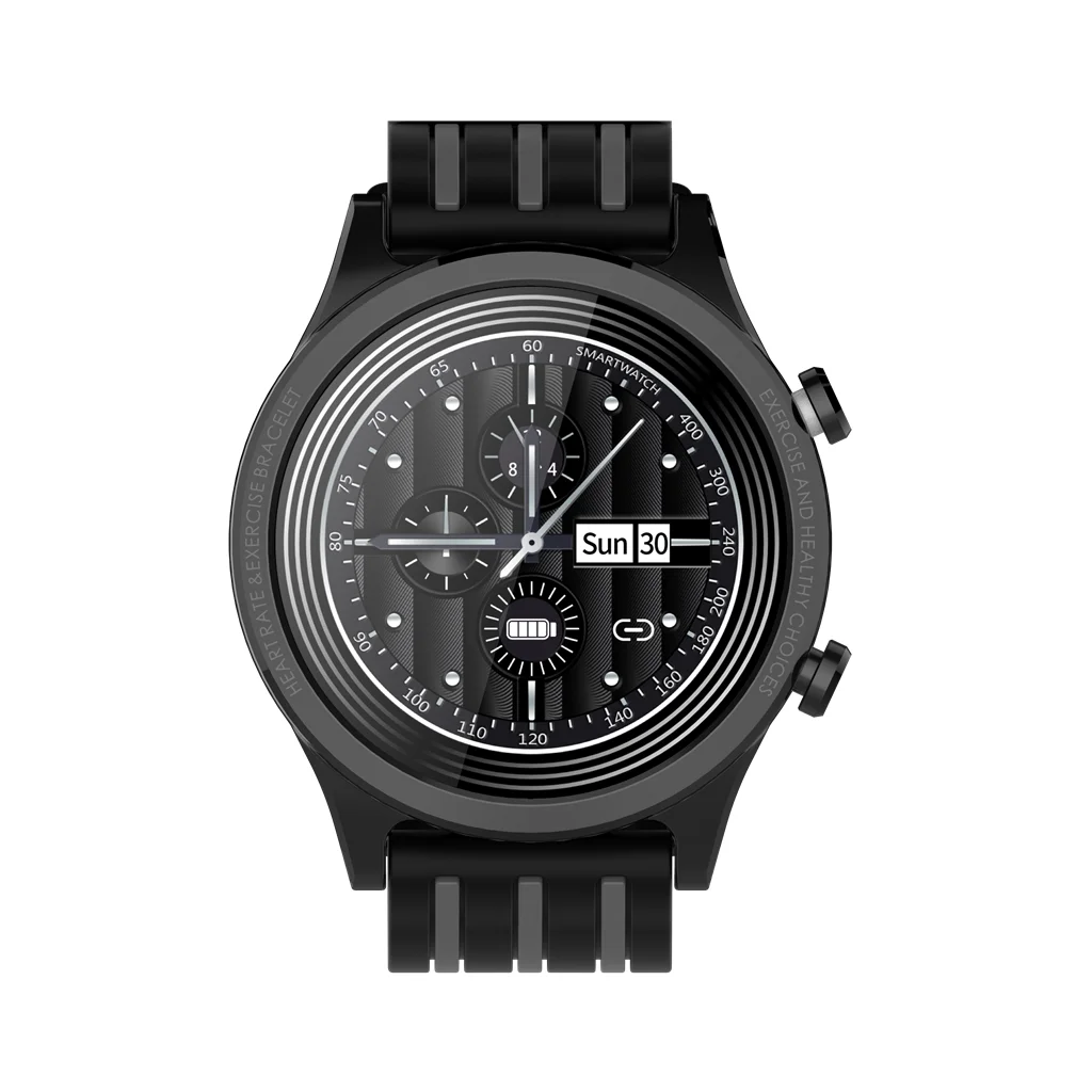 Умные часы для мужчин Мониторинг частоты сердечных сокращений и калорий 30 дней в