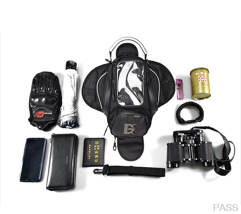 GHOST RACING мотоциклетная Магнитная сумка на бак для мобильного телефона с сенсорным gps навигацией, сумка для мотокросса, сумки для путешествий