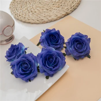 

10pcs 7cm Rose Silk Artificial Flower For Wedding Party Home Room Decoration Marriage Accessories Flower New Arrival