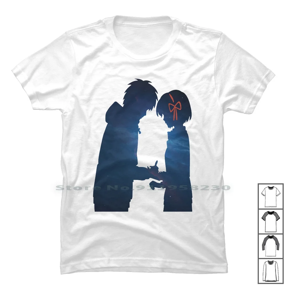 Kimi No Nawa ( Your Name ) T Shirt 100% Cotton Cartoon You Mi Me Am Anime | Мужская одежда
