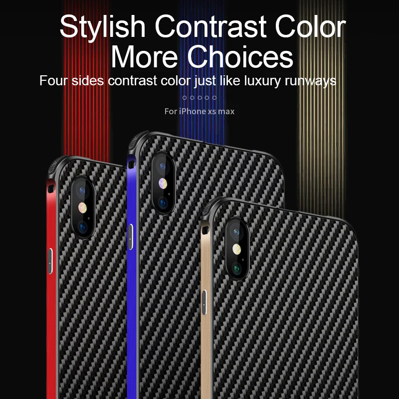 Beyour Runway Coque для iPhone 8 чехол с металлической рамкой из углеродного волокна Чехол Funda для iPhone 11 Pro Max XR XS MAX X 7 Plus чехол для телефона