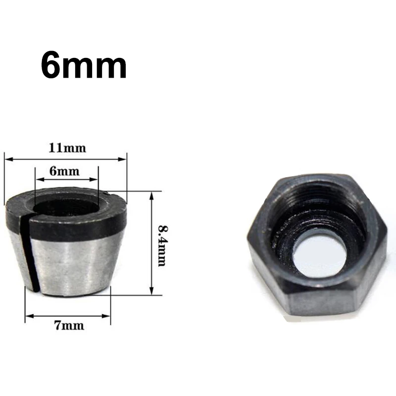 2 Stück Muttern,Collet Chuck,Spannzangen Adapter Hochwertiges,Spannzange ohne Spannmutter,Spannzange für Bakelit-Fräsmaschinen-Teile. Spannzangen Adapter,6 Stück 6 mm,6,35 mm,8 mm 2 Stück Muttern,Collet Chuck,Spannzangen Adapter Hochwertiges,Spannzange ohne Spannmutter,Spannzange für Bakelit-Fräsmaschinen-Teile. Spannzangen Adapter,6 Stück 6 mm,6,35 mm,8 mm