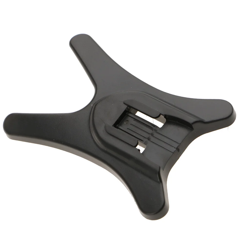 Flash Light Stand Holder Base Hot Shoe Bracket with 1/4'' Tripod Mount Adapter for Nikon, Canon, Sony Camera - Black
