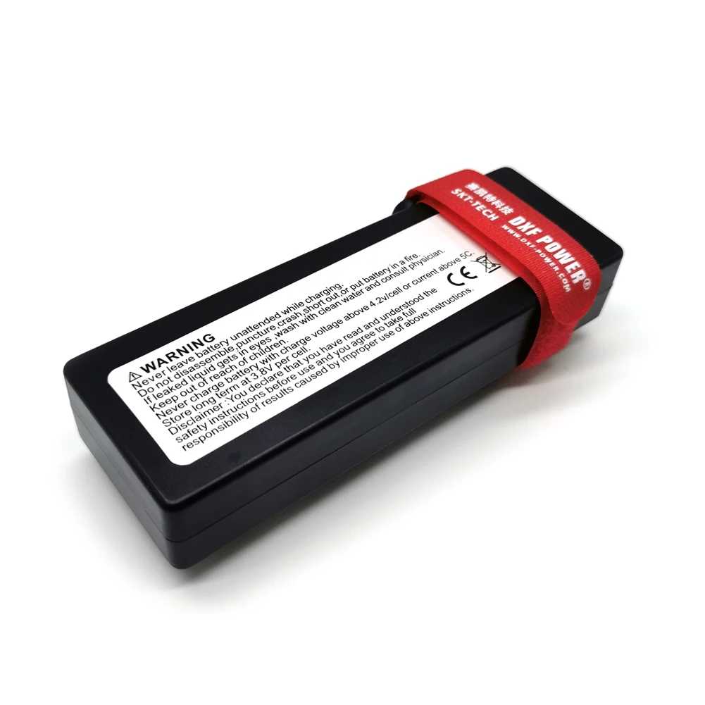2 шт. DXF 2S 7,4 V 6500mAh 80C аккумулятор жесткий чехол Max 160C Deans/T XT60 XT90 XT90S TRX для автомобиля вертолета квадрокоптера грузовика лодки