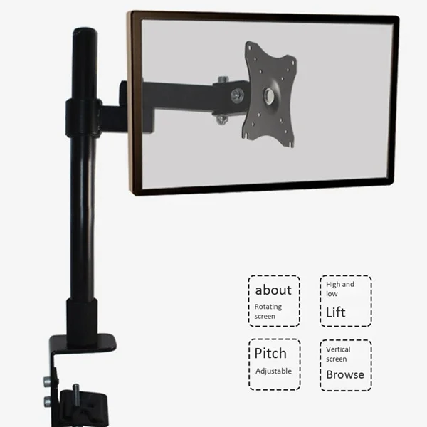 MOOL 14-27 Inch Monitor Computer Stand 360 Rotating Table Clamp | Электроника