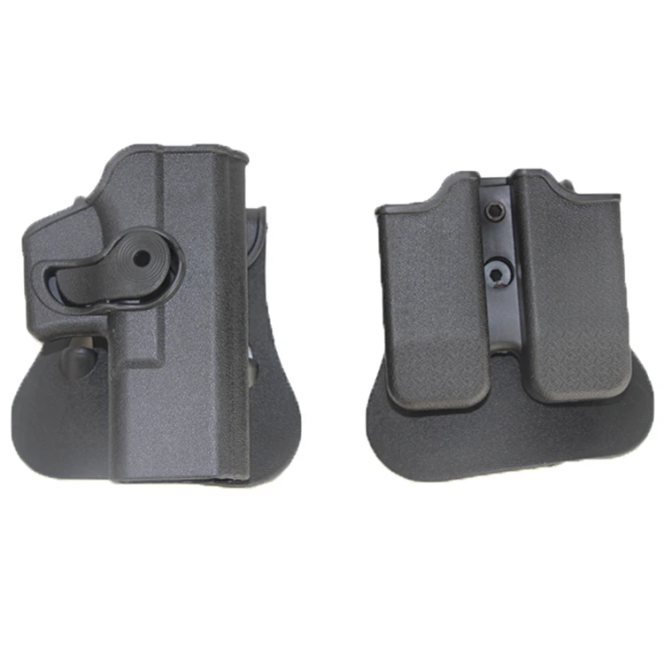 Страйкбол тактическое оружие ремень кобура для Glock 17 19 22 23 32 БОЕВОЙ ОХОТНИЧИЙ пистолет чехол с двойной журнал сумки весло