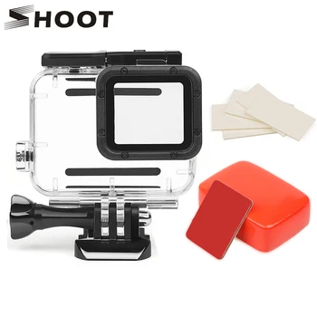 

SHOOT 45M Waterproof Case Set for GoPro Hero 7 6 5 Black Sports Camera Surfing Diving Accessory For Go Pro Hero 7 6 5 Action Cam