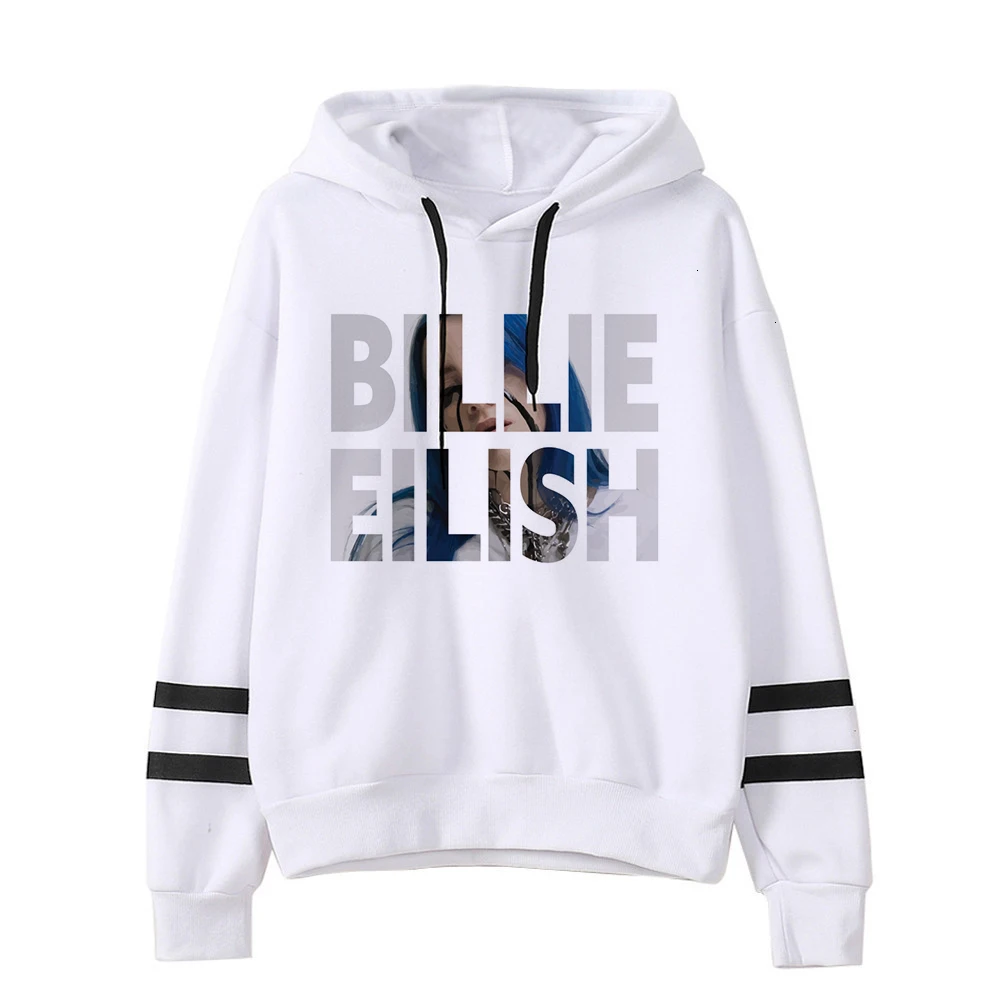 Billie Eilish толстовки для мужчин/женщин забавные хип хоп Мода kawaii Толстовка Графический harajuku 90s Tumblr с капюшоном уличная Мужская